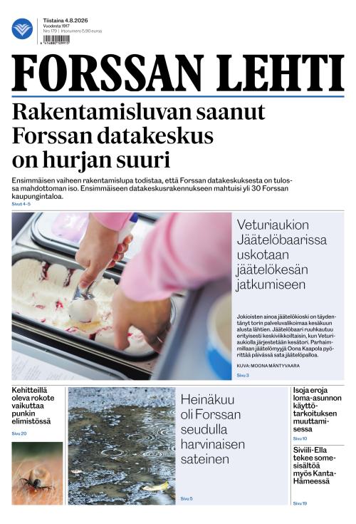 Forssan Lehti 4.8.2026