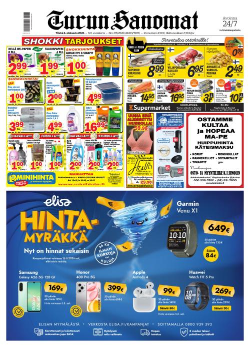 Turun Sanomat 4.8.2026