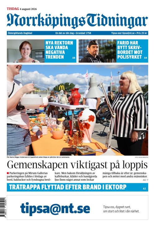 Norrköpings Tidningar 4.8.2026
