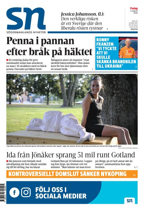 Södermanlands Nyheter 4.8.2026
