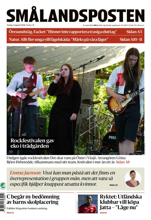 Smålandsposten 4.8.2026
