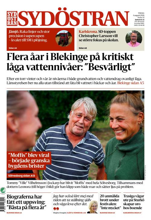 Sydöstran 4.8.2026