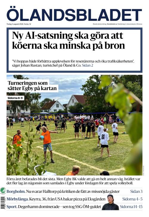Ölandsbladet 4.8.2026