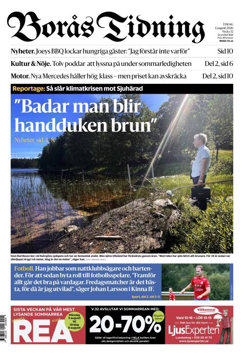 Borås Tidning 4.8.2026
