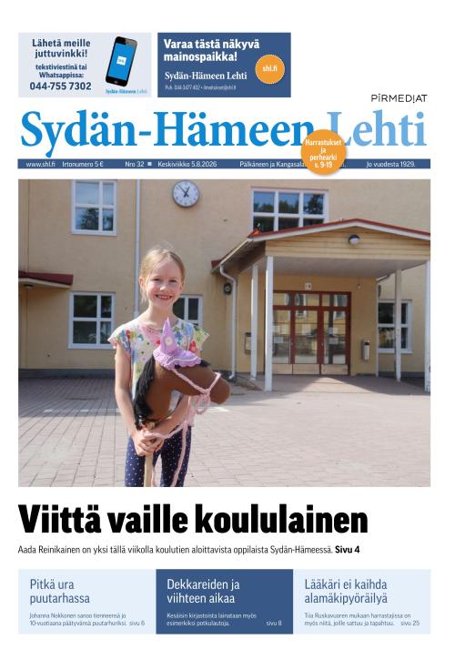 Sydän-Hämeen Lehti 5.8.2026