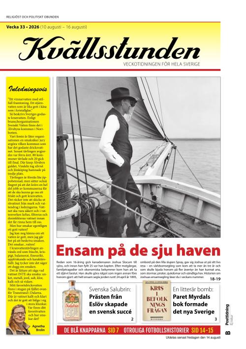 Kvällsstunden 33/2026
