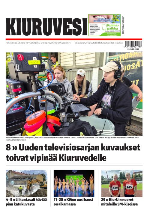 Kiuruvesi-lehti 5.8.2026
