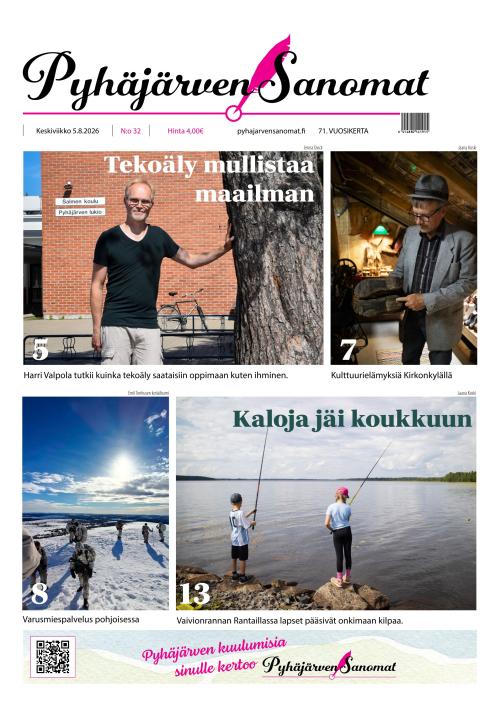 Pyhäjärven Sanomat 5.8.2026