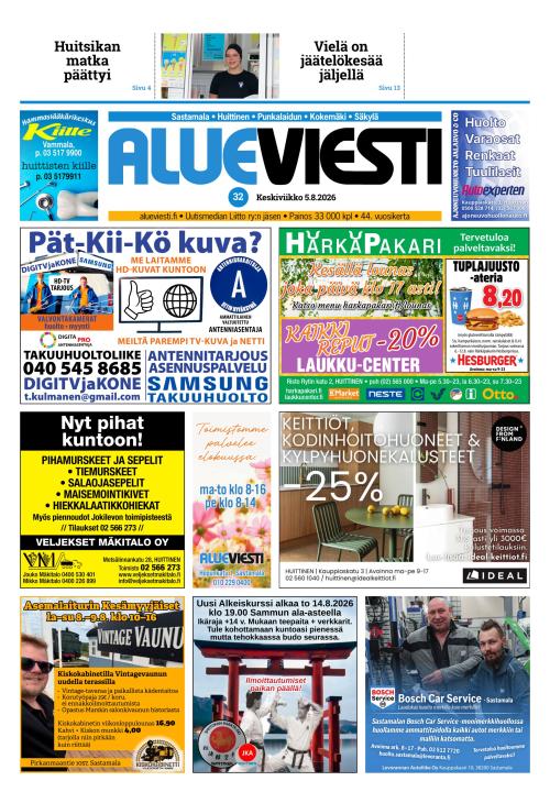 Alueviesti 5.8.2026