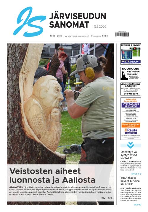 Järviseudun Sanomat 5.8.2026