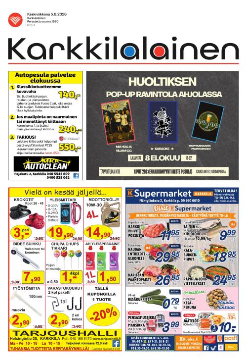 Karkkilalainen 5.8.2026
