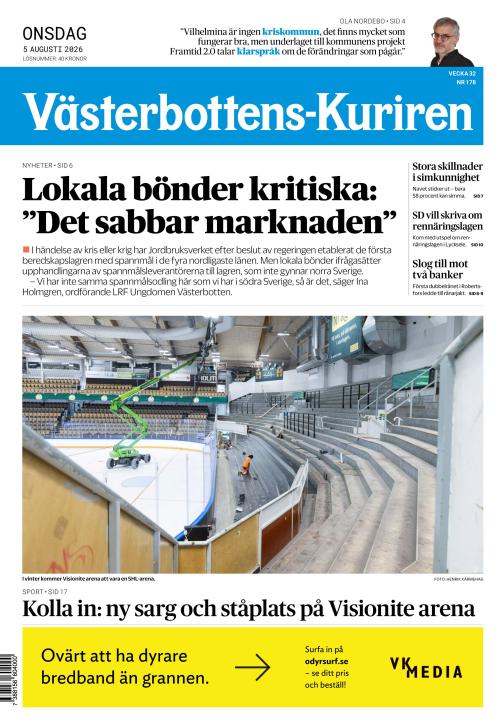 Västerbottens-Kuriren (SE) 5.8.2026