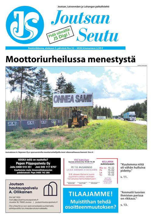 Joutsan Seutu 5.8.2026