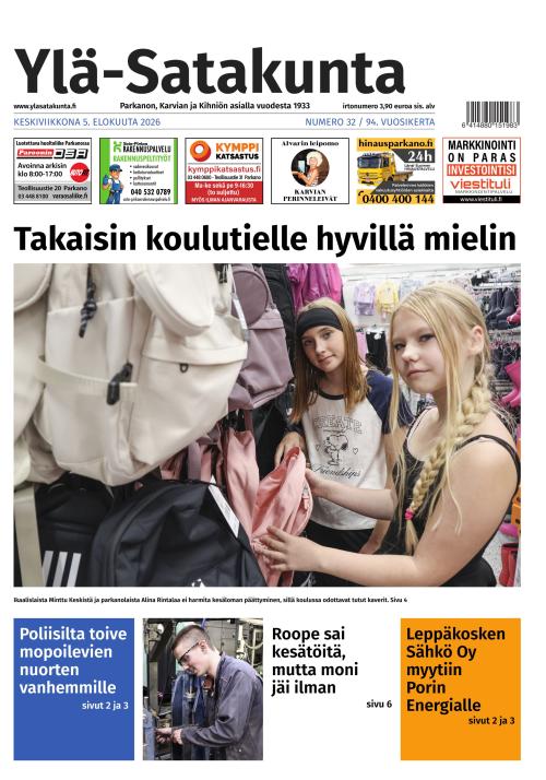Ylä-Satakunta 5.8.2026