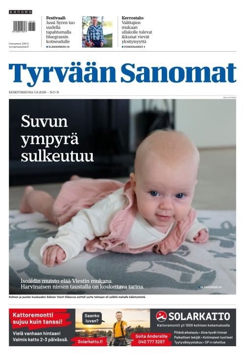 Tyrvään Sanomat 5.8.2026