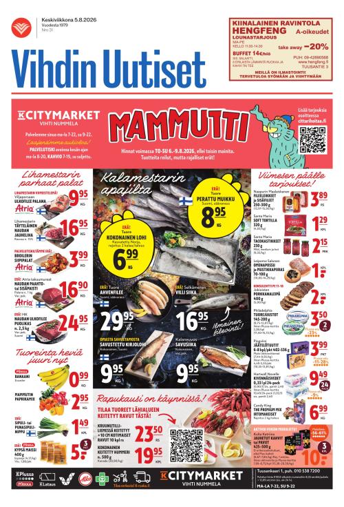 Vihdin uutiset 5.8.2026