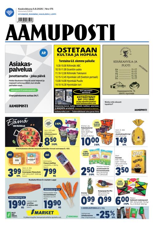 Aamuposti 5.8.2026