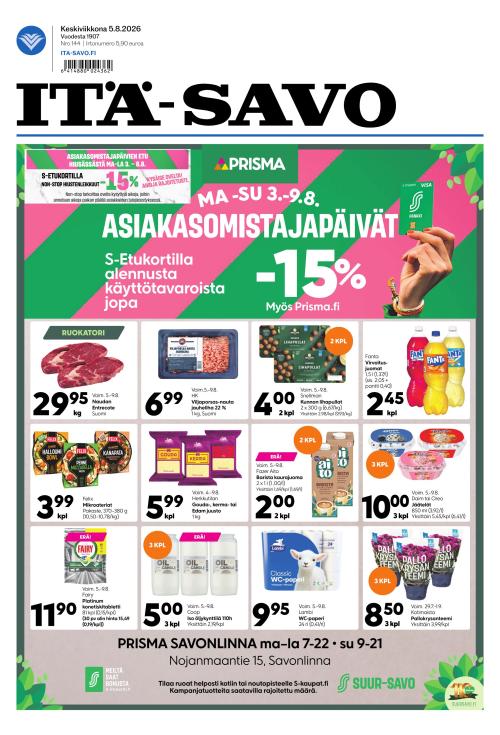 Itä-Savo 5.8.2026