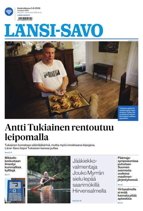 Länsi-Savo 5.8.2026
