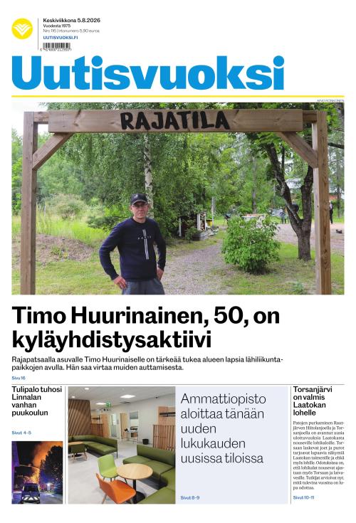 Uutisvuoksi 5.8.2026