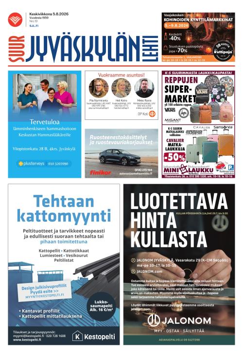 Suur-Jyväskylän Lehti 5.8.2026