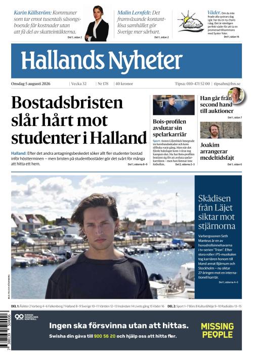 Hallands Nyheter 5.8.2026