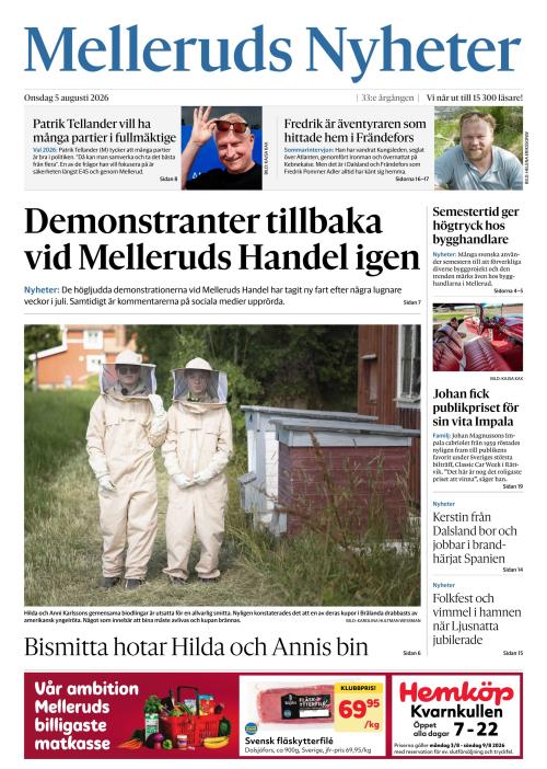 Melleruds nyheter 5.8.2026
