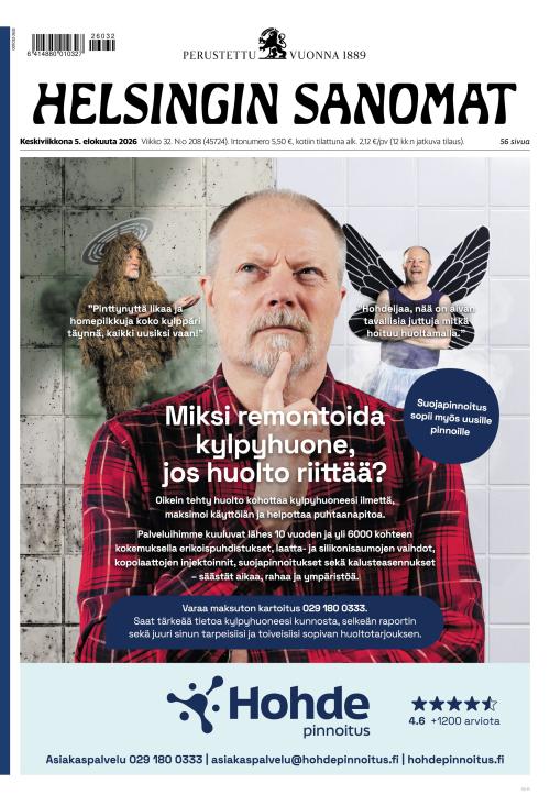 Helsingin Sanomat 5.8.2026