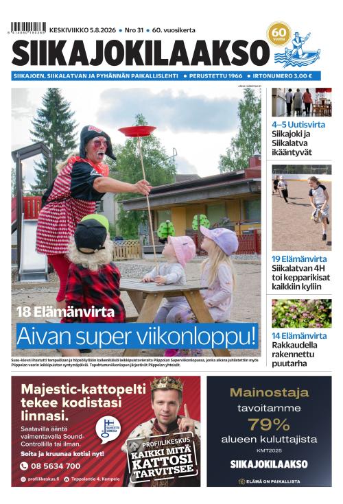 Siikajokilaakso 5.8.2026