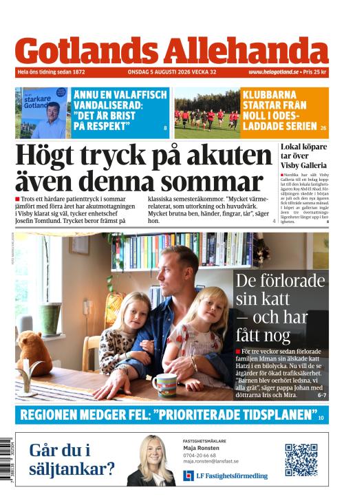 Gotlands Allehanda 5.8.2026