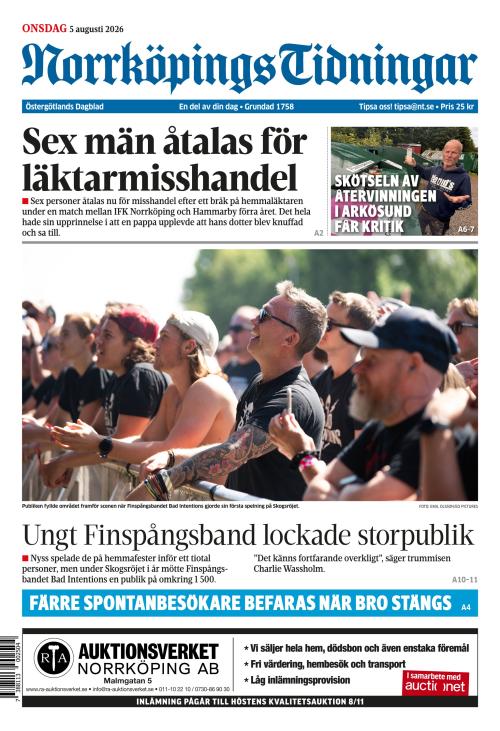 Norrköpings Tidningar 5.8.2026