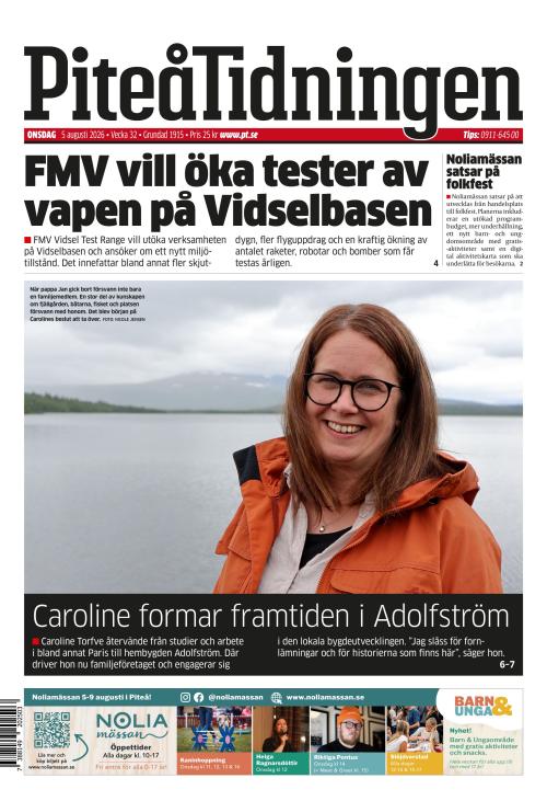 Piteå-Tidningen 5.8.2026