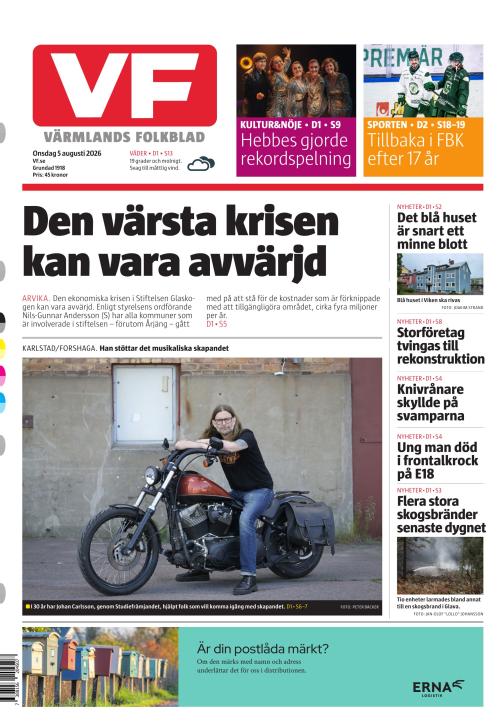 Värmlands Folkblad 5.8.2026