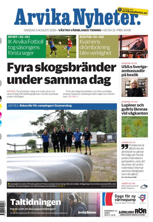 Arvika Nyheter 5.8.2026