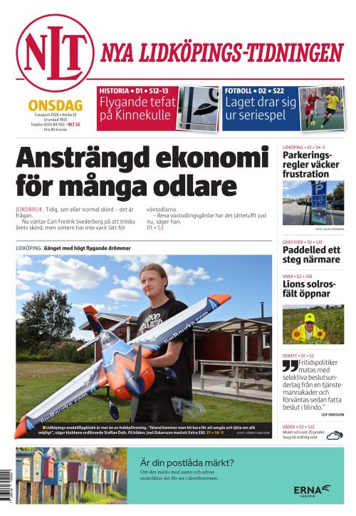 Nya Lidköpings-Tidningen 5.8.2026