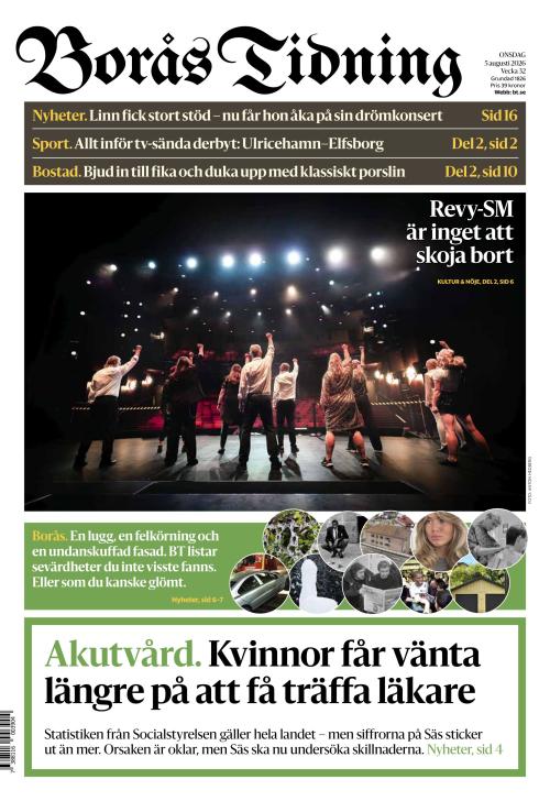 Borås Tidning 5.8.2026