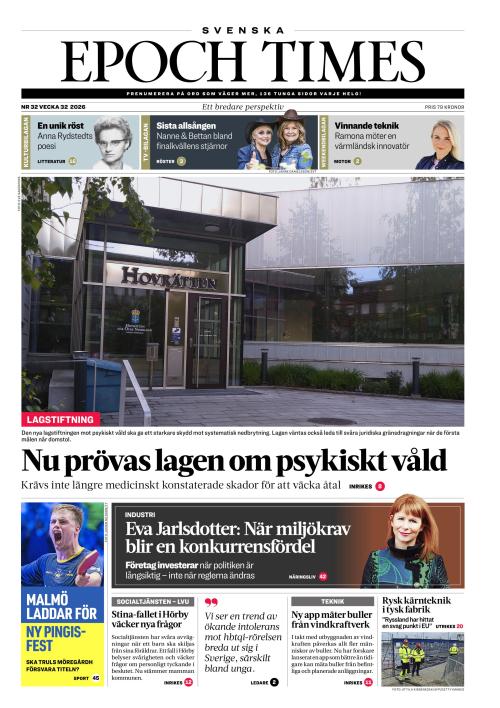 Svenska Epoch Times 32/2026
