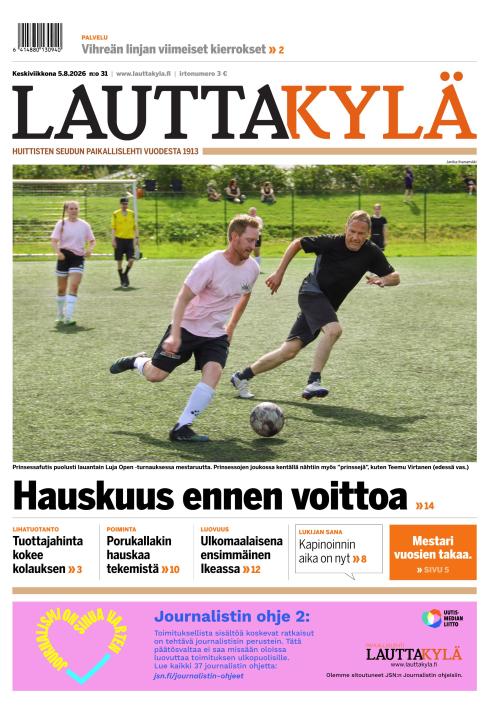 Lauttakylä-lehti 5.8.2026