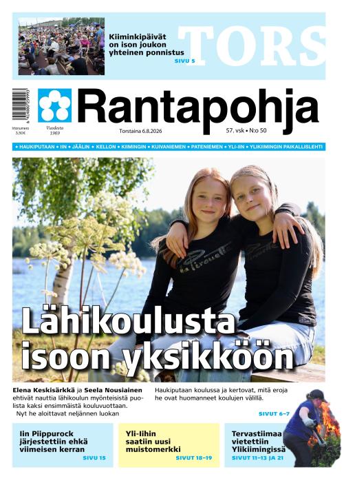 Rantapohja 6.8.2026