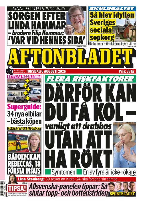 Aftonbladet 6.8.2026