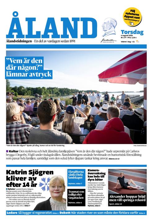 Ålandstidningen 6.8.2026