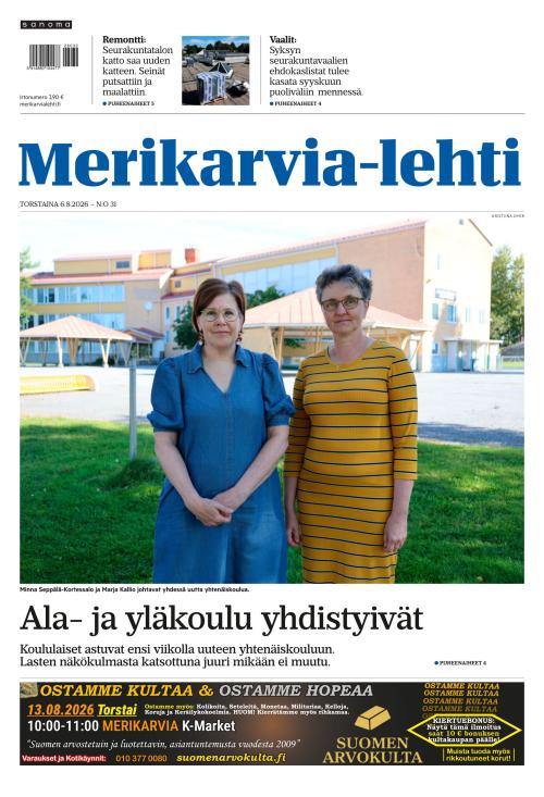 Merikarvia-lehti 6.8.2026