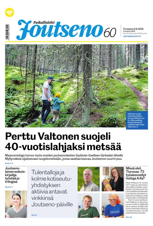 Paikallislehti Joutseno 6.8.2026