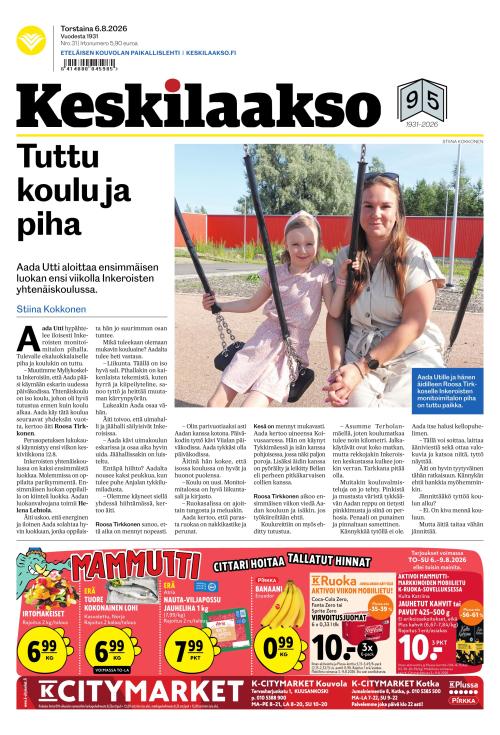 Keskilaakso 6.8.2026