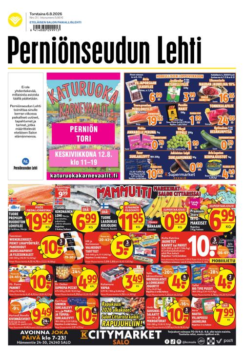 Perniönseudun Lehti 6.8.2026