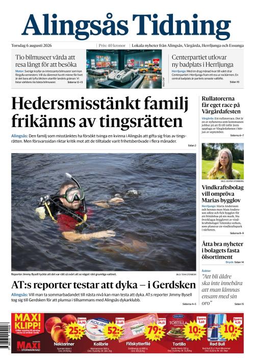 Alingsås Tidning 6.8.2026