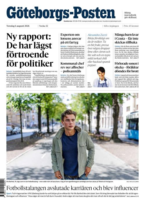 Göteborgs-Posten 6.8.2026