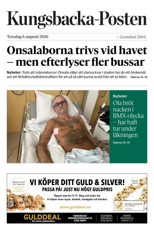 Kungsbacka-Posten 6.8.2026
