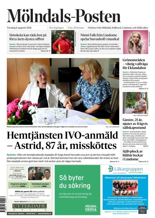 Mölndals-Posten 6.8.2026