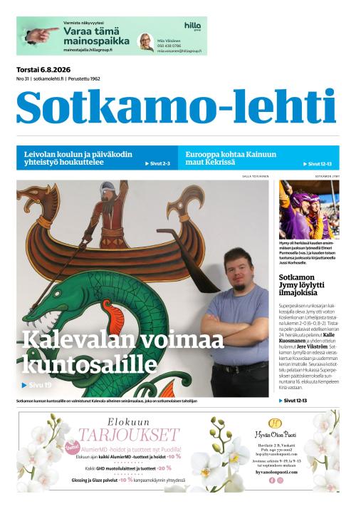 Sotkamo-lehti 6.8.2026